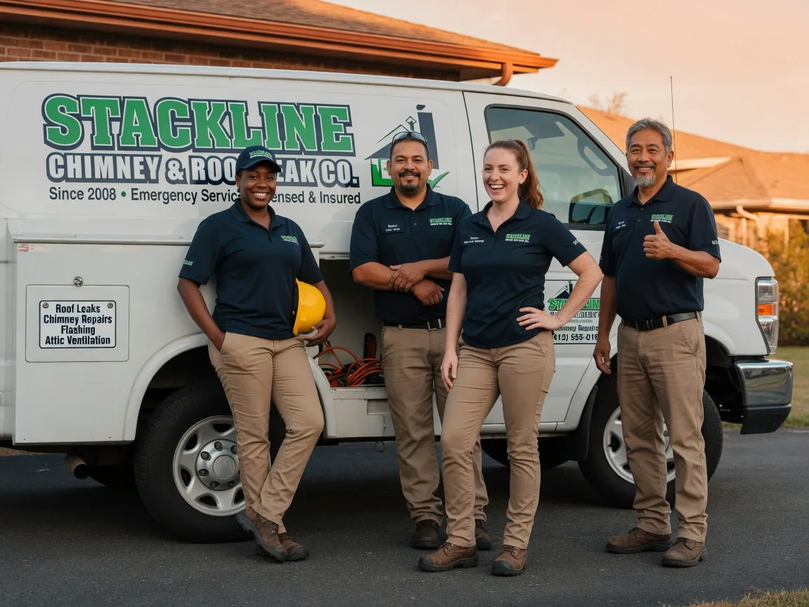 Chimney flashing repair company in Woodlyn, PA